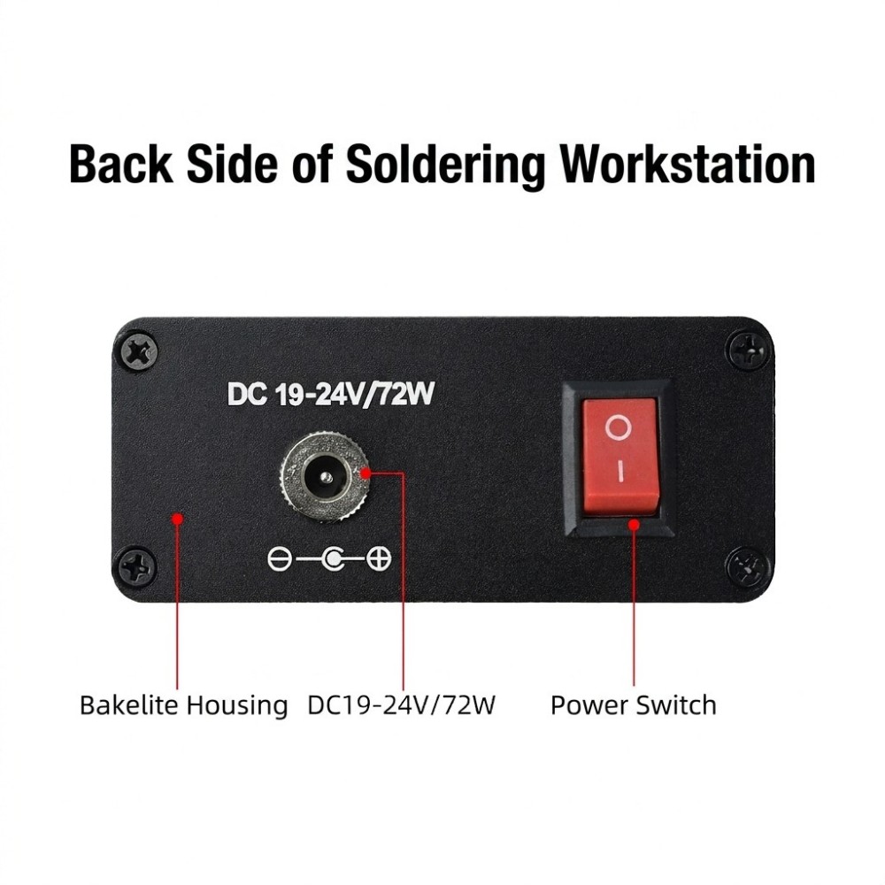 T12 Soldering Station AC100‑24 - огляд і ціна T12 Soldering Station Oled