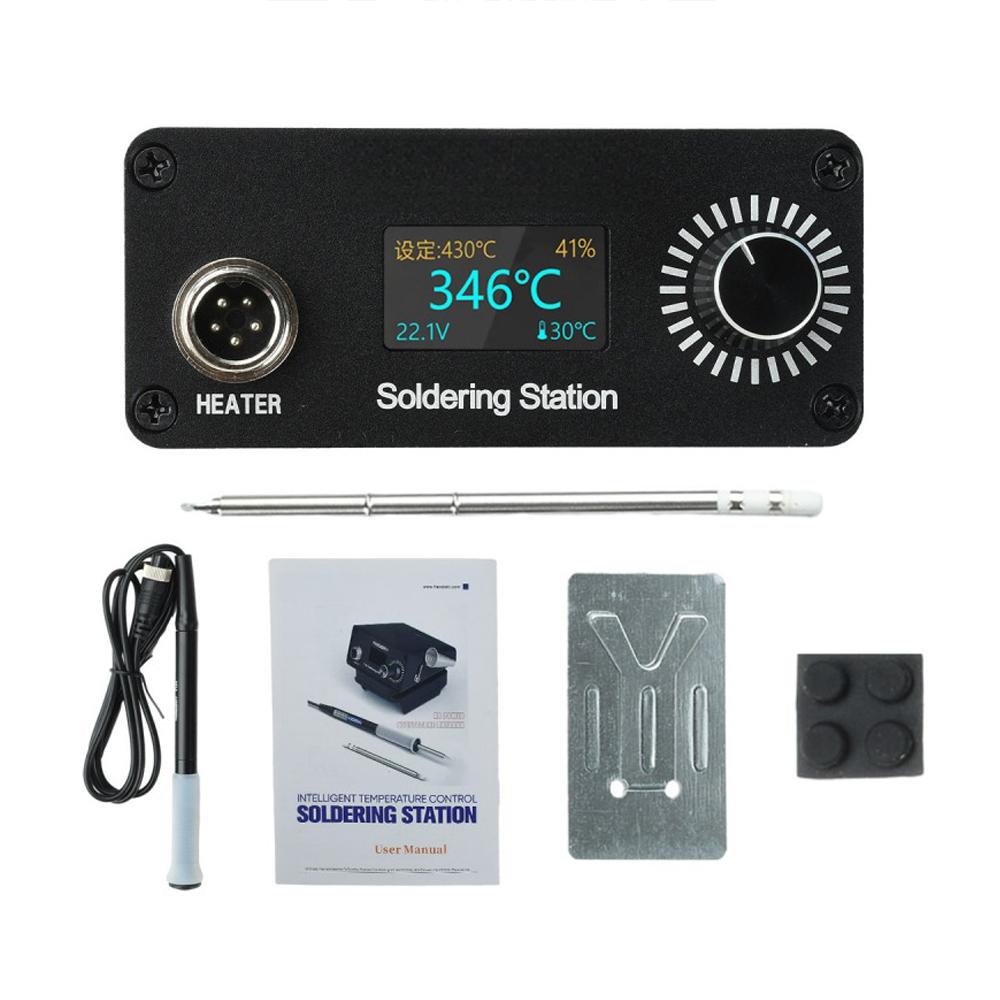 T12 Soldering Station AC100‑24 - огляд і ціна T12 Soldering Station Oled