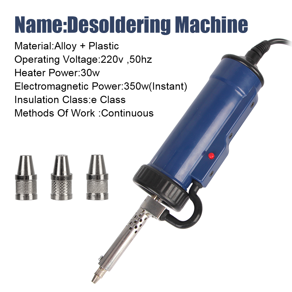 New Desoldering Machine Remove - огляд і ціна Desoldering Pump Electric Vacuum Station